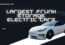 2025 Electric Cars with Largest Frunk Storage