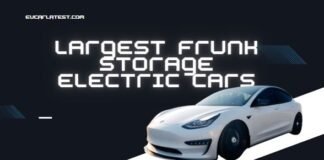 2025 Electric Cars with Largest Frunk Storage