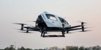 2025 China Top electric vehicles EHang 216 AAV