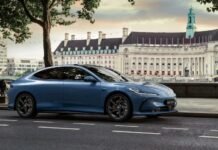 2025 United Kingdom Top electric vehicles MG IM5