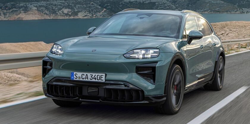 Porsche Cayenne Electric front