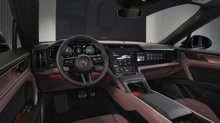 Porsche Cayenne Electric inside