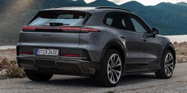 Porsche Cayenne Electric back