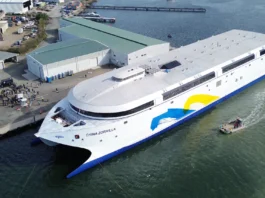 Incat Tasmania Hull 096: The Largest Electric Ferry on Earth Incat Tasmania Hull 096