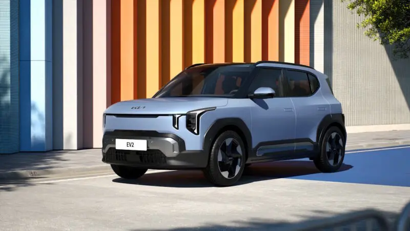 Kia EV2 Debuts at Brussels Motor Show With 448 km Range, Fast Charging, and V2L