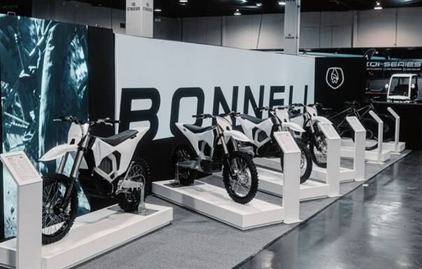 Bonnell Unveils 805 and 902 Electric Dirt Bikes at AIMExpo Bonnell Unveils 805 and 902 Electric Dirt Bikes at AIMExpo.