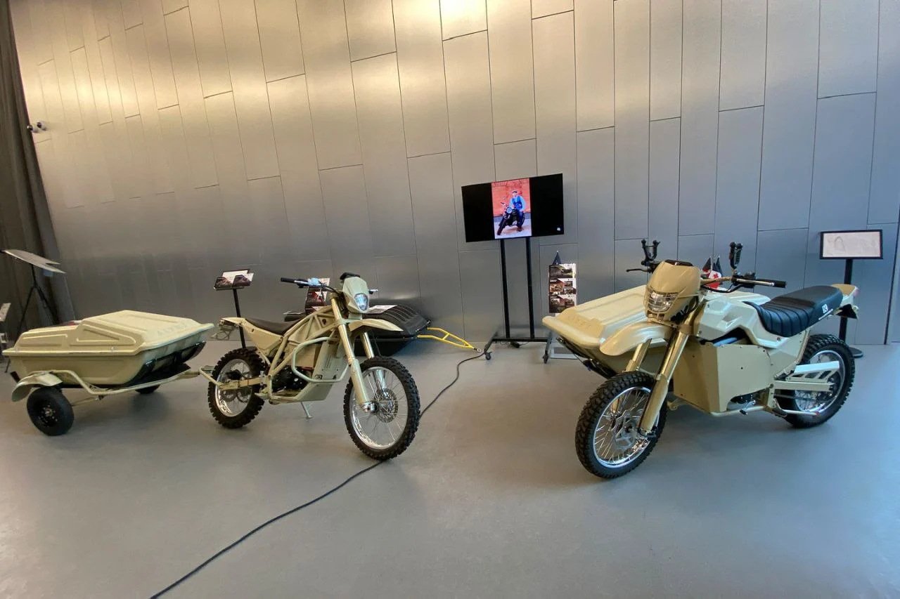 Kalashnikov Shows Electric Motorcycles and New Weapons