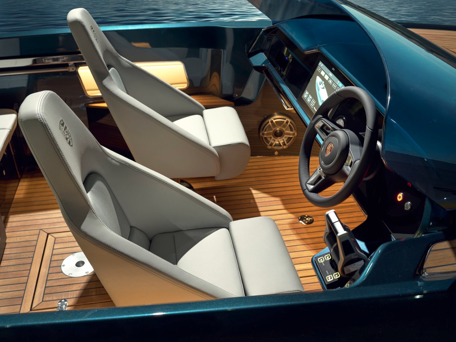 Porsche and Frauscher Unveil 790 Specter Electric Boat