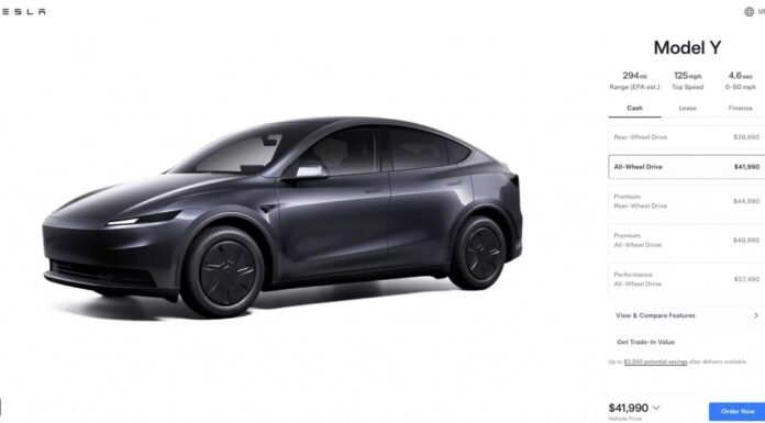 Tesla Model Y AWD Arrives at $41,990 With Big Speed Boost Tesla Model Y AWD Arrives at $41,990