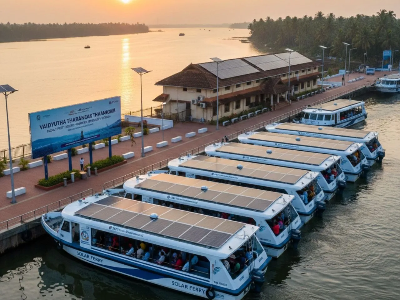 Vaikom Set to Become India’s First Energy-Neutral Boat Station