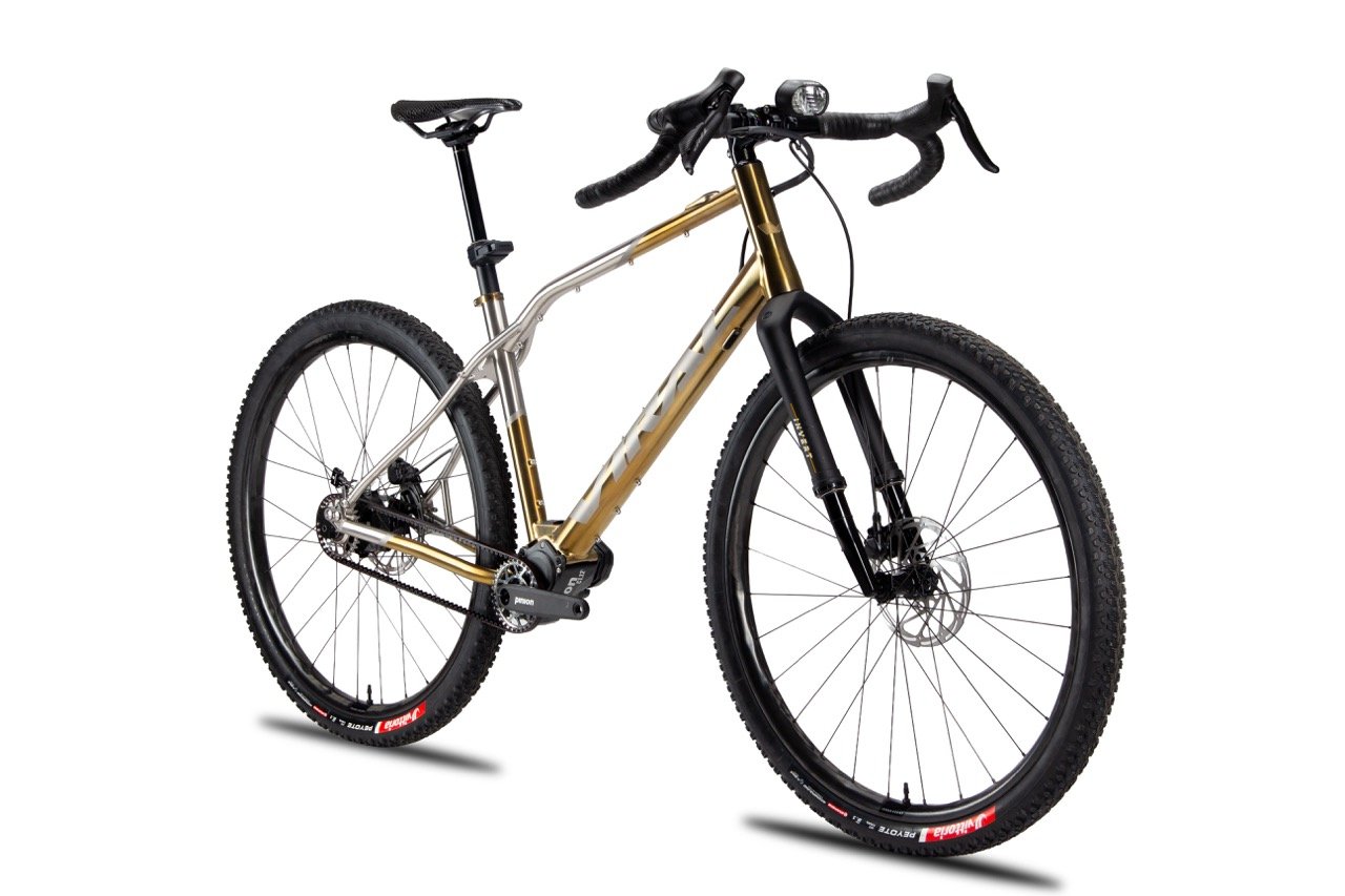 Viral Wander-ee: Titanium Gravel E-Bike With Mahle X20 Viral Wander-ee: Titanium Gravel E-Bike With Mahle X20