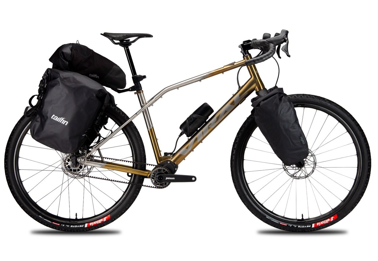 Viral Wander-ee: Titanium Gravel E-Bike With Mahle X20 Viral Wander-ee: Titanium Gravel E-Bike With Mahle X20