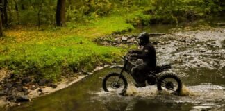 Ukrainian WolfStorm Electric Motorcycle Built for Military Use Ukrainian WolfStorm Electric Motorcycle Built for Military Use