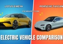Lotus Emeya vs Porsche Taycan