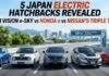 5 Japan Electric Hatchbacks Revealed: Suzuki Vision e-Sky vs Honda e vs Nissan’s Triple Threat 5 Japan Electric Hatchbacks Revealed: Suzuki Vision e-Sky vs Honda e vs Nissan’s Triple Threat