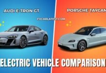 Audi e-tron GT vs Porsche Taycan