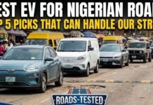 Best EV for Nigerian Roads: Top 5 Picks That Can Handle Our Streets Best EV for Nigerian Roads: Top 5 Picks That Can Handle Our Streets