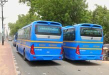 Zulum Deploys 20 Luxury Electric Buses in Borno, Fixes Fare at ₦50 Amid Petrol Price Hike Zulum Deploys 20 Luxury Electric Buses in Borno, Fixes Fare at ₦50 Amid Petrol Price Hike