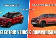 Citroen e-C3 vs Dacia Spring Electric Citroen e-C3 vs Dacia Spring Electric