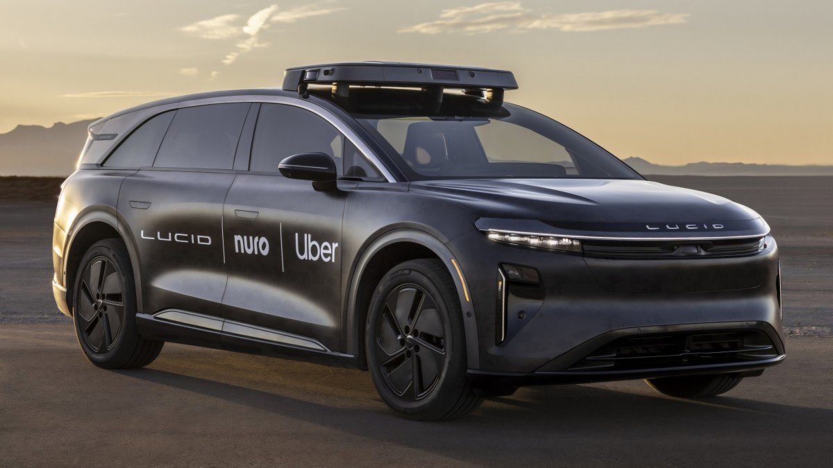 Uber's Self-Driving Lucid Gravity Robotaxi Is Now Carrying Real Passengers in San Francisco