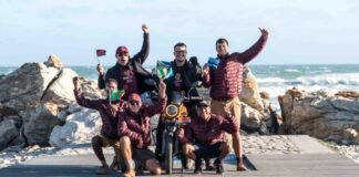 Roam Air Electric Motorcycle Sets Unofficial World Record on Solar-Powered 6,200km Africa Ride Roam Air Electric Motorcycle Sets Unofficial World Record on Solar-Powered 6,200km Africa Ride