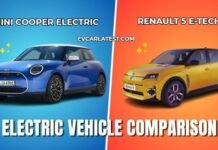 Renault 5 E-Tech vs Mini Cooper Electric Renault 5 E-Tech vs Mini Cooper Electric