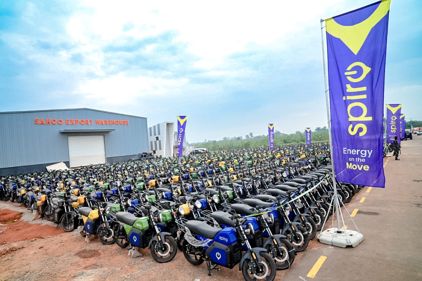 Spiro Launches 1,000 Electric Bikes in Ogun State