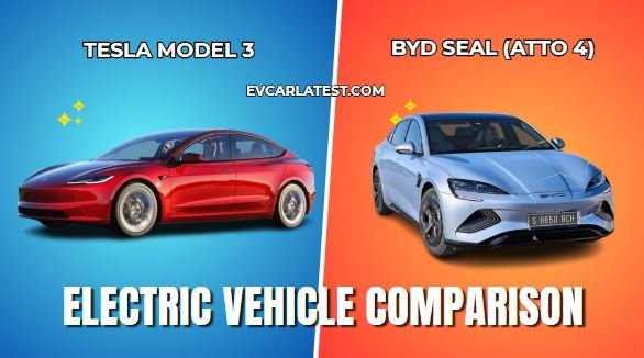 Tesla Model 3 vs BYD Seal (Atto 4)