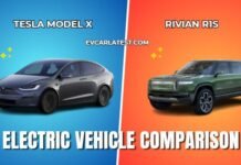 Tesla Model X vs Rivian R1S Tesla Model X vs Rivian R1S