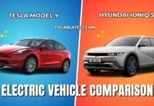 Tesla Model Y vs Hyundai Ioniq 5 Tesla Model Y vs Hyundai Ioniq 5