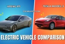 XPeng P7 vs Tesla Model 3