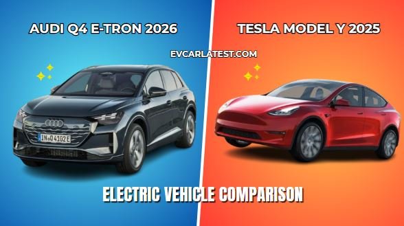 Audi Q4 e-tron 2026 vs Tesla Model Y 2025
