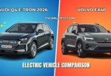 Audi Q4 e-tron 2026 vs Volvo EX40 Audi Q4 e-tron 2026 vs Volvo EX40