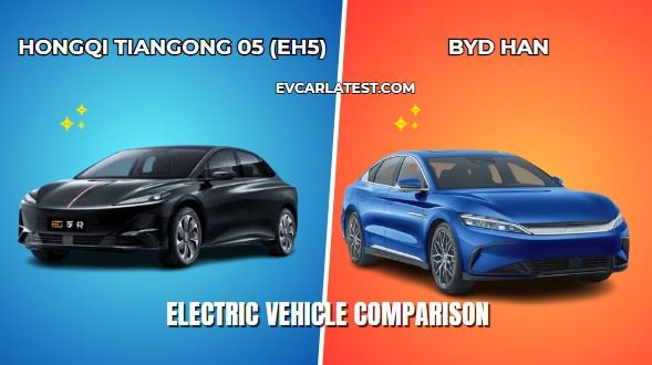 Hongqi Tiangong 05 (EH5) vs BYD Han