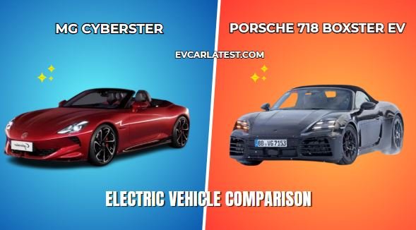 MG Cyberster vs Porsche 718 Boxster EV