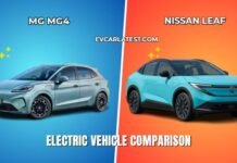 MG MG4 2026 vs Nissan Leaf 2025 MG MG4 2026 vs Nissan Leaf 2025