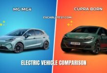 MG MG4 EV vs Cupra Born MG MG4 EV vs Cupra Born