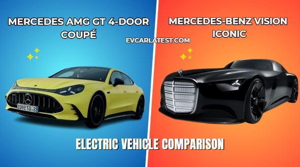 Mercedes AMG GT 4-Door Coupé vs Mercedes-Benz Vision Iconic