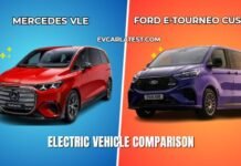 Mercedes VLE vs Ford E-Tourneo Custom Mercedes VLE vs Ford E-Tourneo Custom