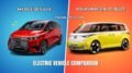 Mercedes VLE vs Volkswagen ID. Buzz