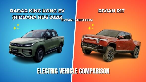 Radar King Kong EV vs Rivian R1T