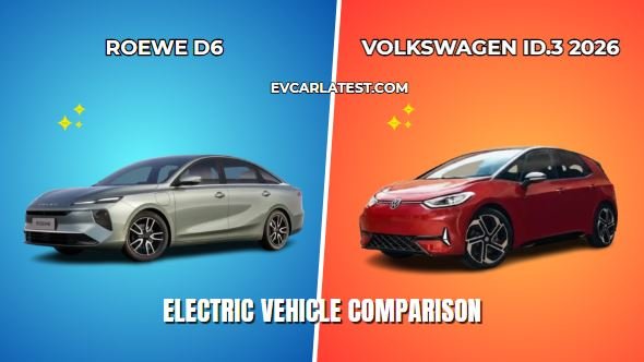 Roewe D6 vs Volkswagen ID.3 2026
