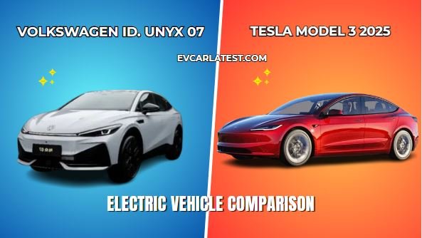 Volkswagen ID. Unyx 07 vs Tesla Model 3 2025