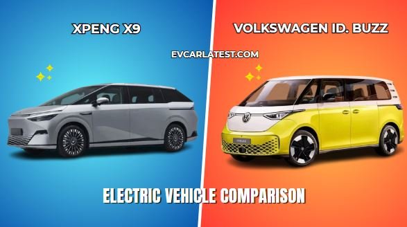Xpeng X9 EV vs Volkswagen ID. Buzz