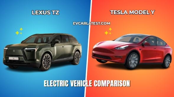 Lexus TZ vs Tesla Model Y 2025