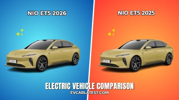 NIO ET5 2026 vs NIO ET5 2025