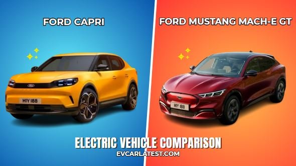 Ford Capri Electric 2026 vs Ford Mustang Mach-E GT