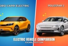 Ford Capri Electric vs Polestar 2 Ford Capri Electric vs Polestar 2