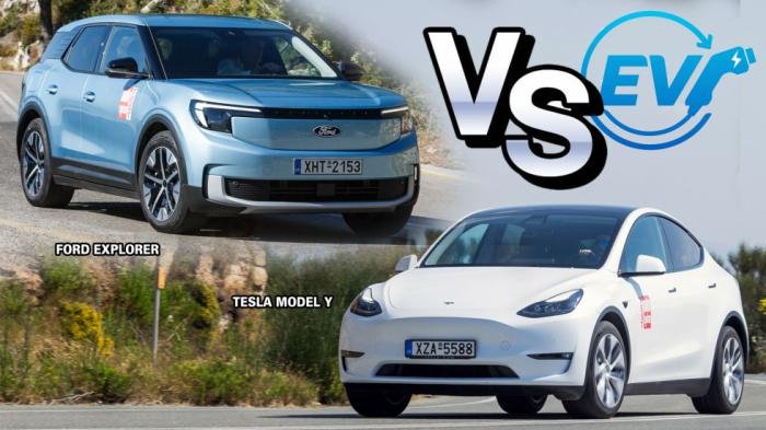 Tesla Model Y vs. Ford Explorer EV: Battle of the SUVs Tesla Model Y vs. Ford Explorer EV: Battle of the SUVs