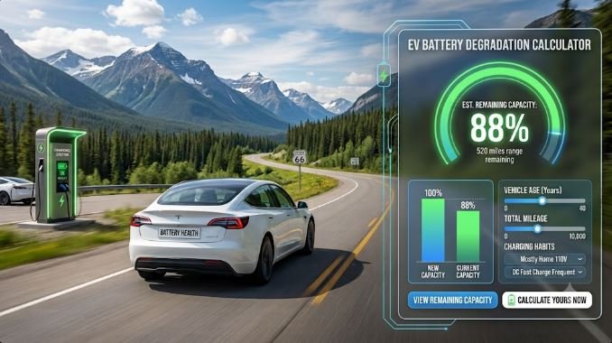 EV Battery Degradation Calculator: Estimate Your Battery's Remaining Capacity